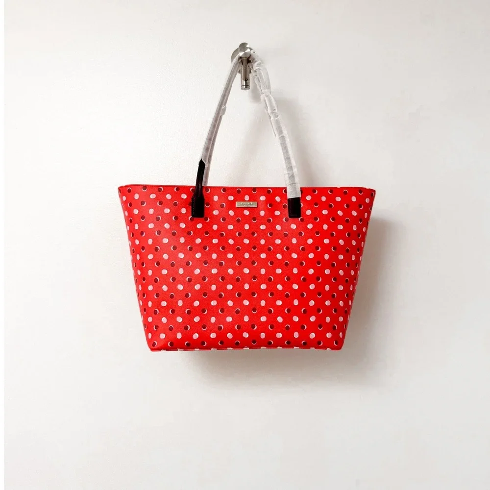 NWT Kate Spade New York Shore Street Fiesta Margareta Saffiano‎ Top Zip Tote Bag